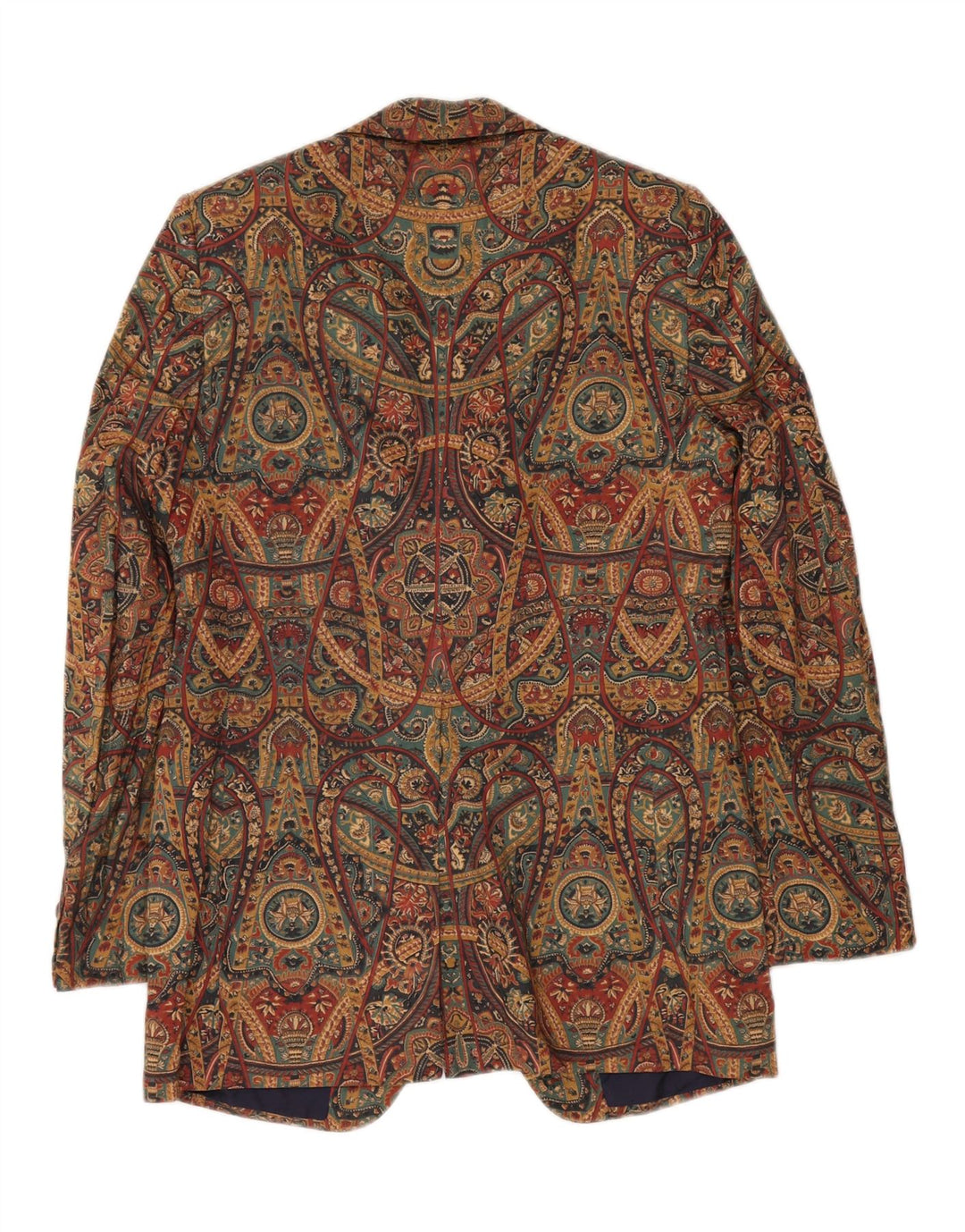 VINTAGE Ανδρικό σακάκι με 3 κουμπιά σακάκι UK 36 Small πολύχρωμο Paisley