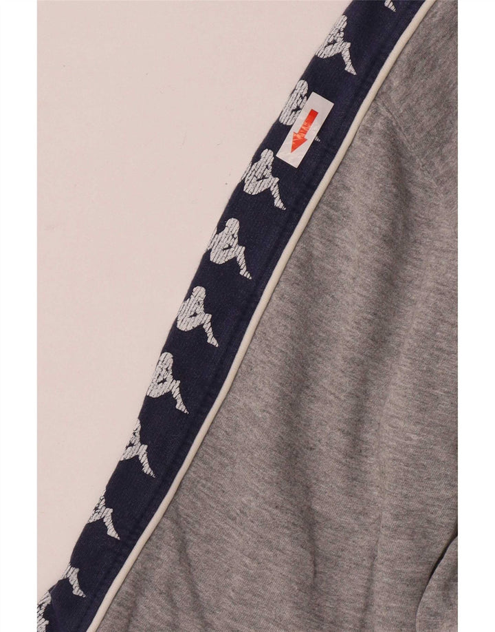 Γυναικείο γραφικό φούτερ Kappa Jumper UK 14 Medium Grey Colourblock