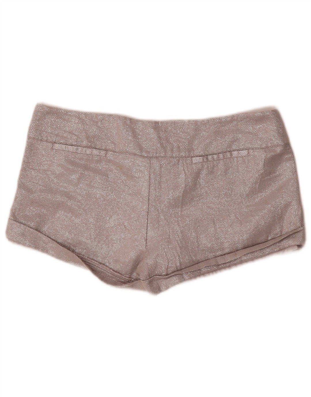 Zara Γυναικείο Trafaluc Hot Παντελόνι EU 40 Medium W30 Ασημί βαμβακερό