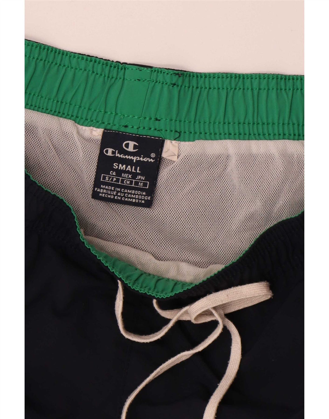Ανδρικό σορτς κολύμβησης Champion Small Navy Blue Polyester