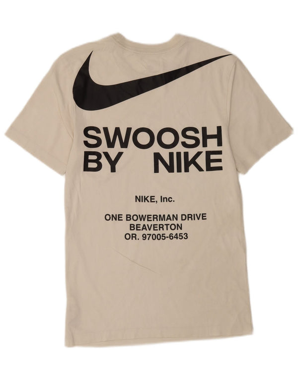 Ανδρικό γραφικό T-Shirt Nike XS Λευκό βαμβακερό