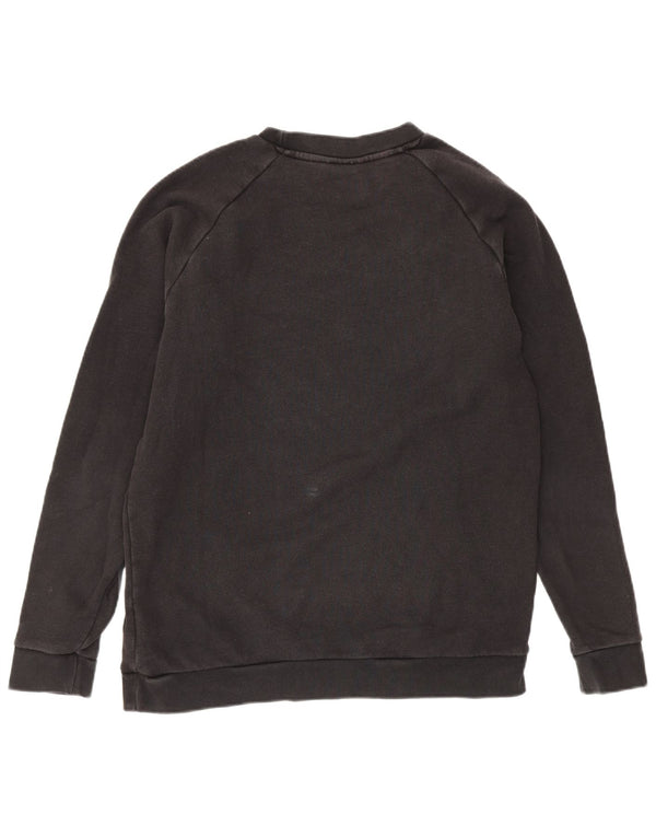 Ανδρικό γραφικό φούτερ Adidas Jumper μεγάλο μαύρο βαμβακερό