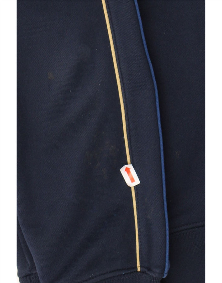 NIKE Boys Tracksuit Top Jacket 10-11 Years Medium Navy Blue Colourblock Vintage Nike and Second-Hand Nike from Messina Hembry 