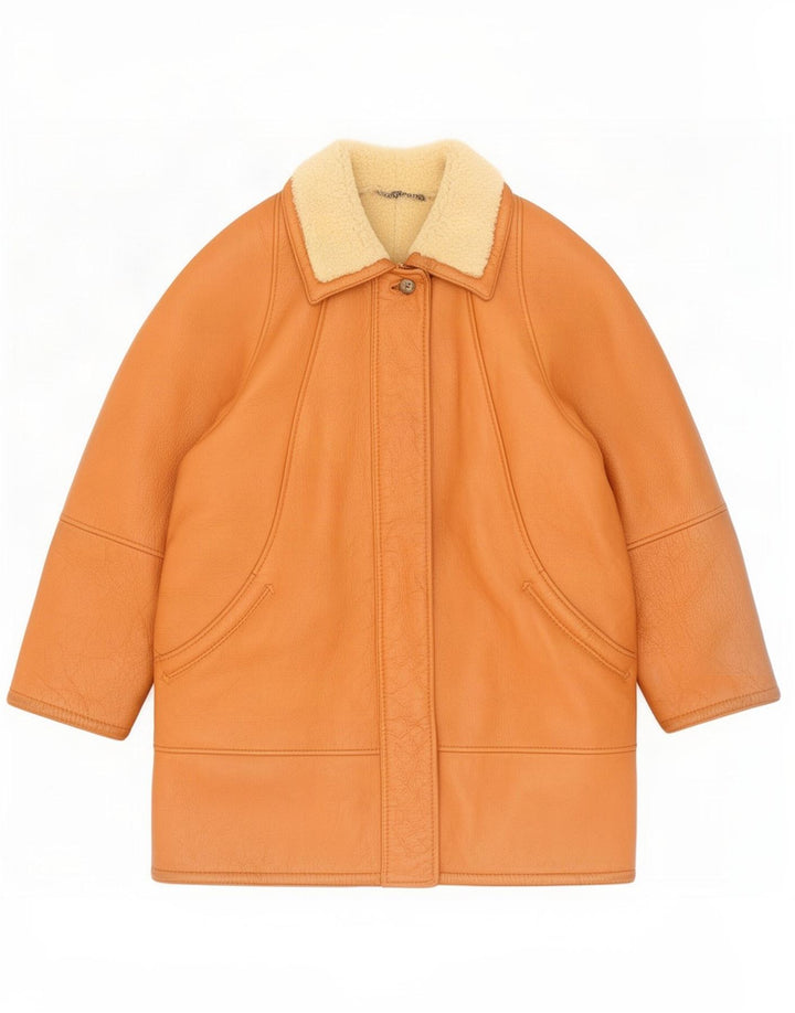 Anfor Γυναικείο Παλτό Shearling Oversized IT 46 Large Beige