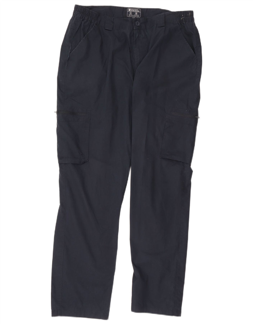 Mountain Warehouse Ανδρικό ίσιο παντελόνι Cargo W36 L30 Navy Blue Polyester