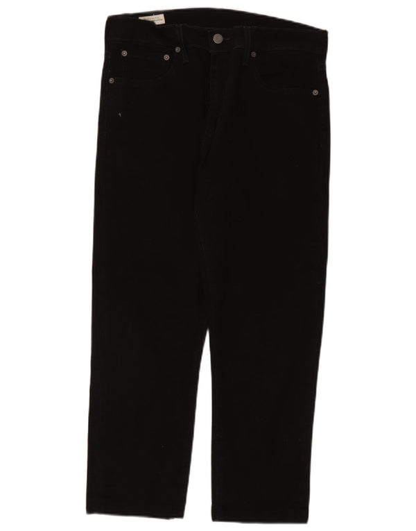 Levi's Mens 514 Cropped Straight Jeans W31 L24 Μαύρο βαμβακερό