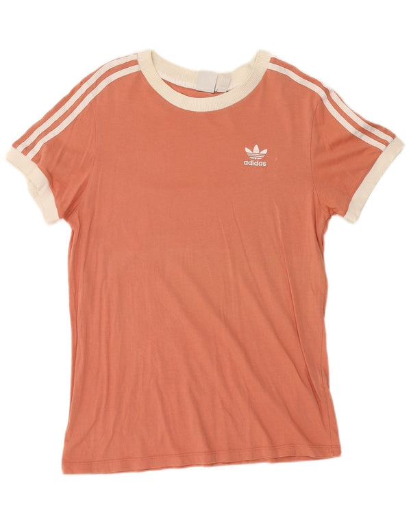 Adidas Γυναικείο T-Shirt Top UK 8 Small Pink