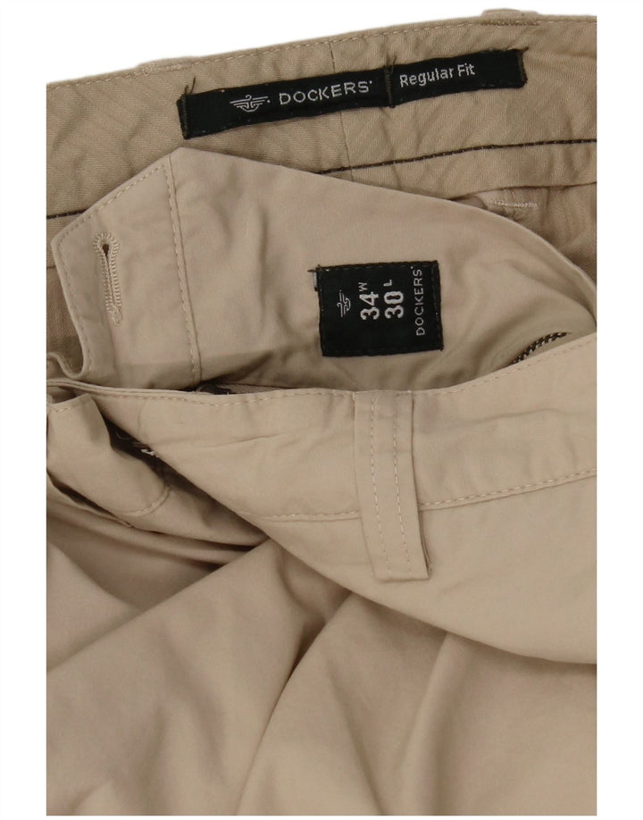 Dockers Ανδρικό παντελόνι Chino Regular Fit W34 L30 Beige