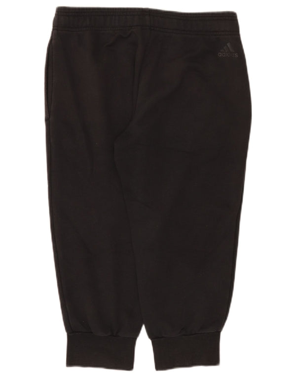 Γυναικεία φόρμα φόρμας Adidas Graphic Capri Joggers UK 8/10 Small Black