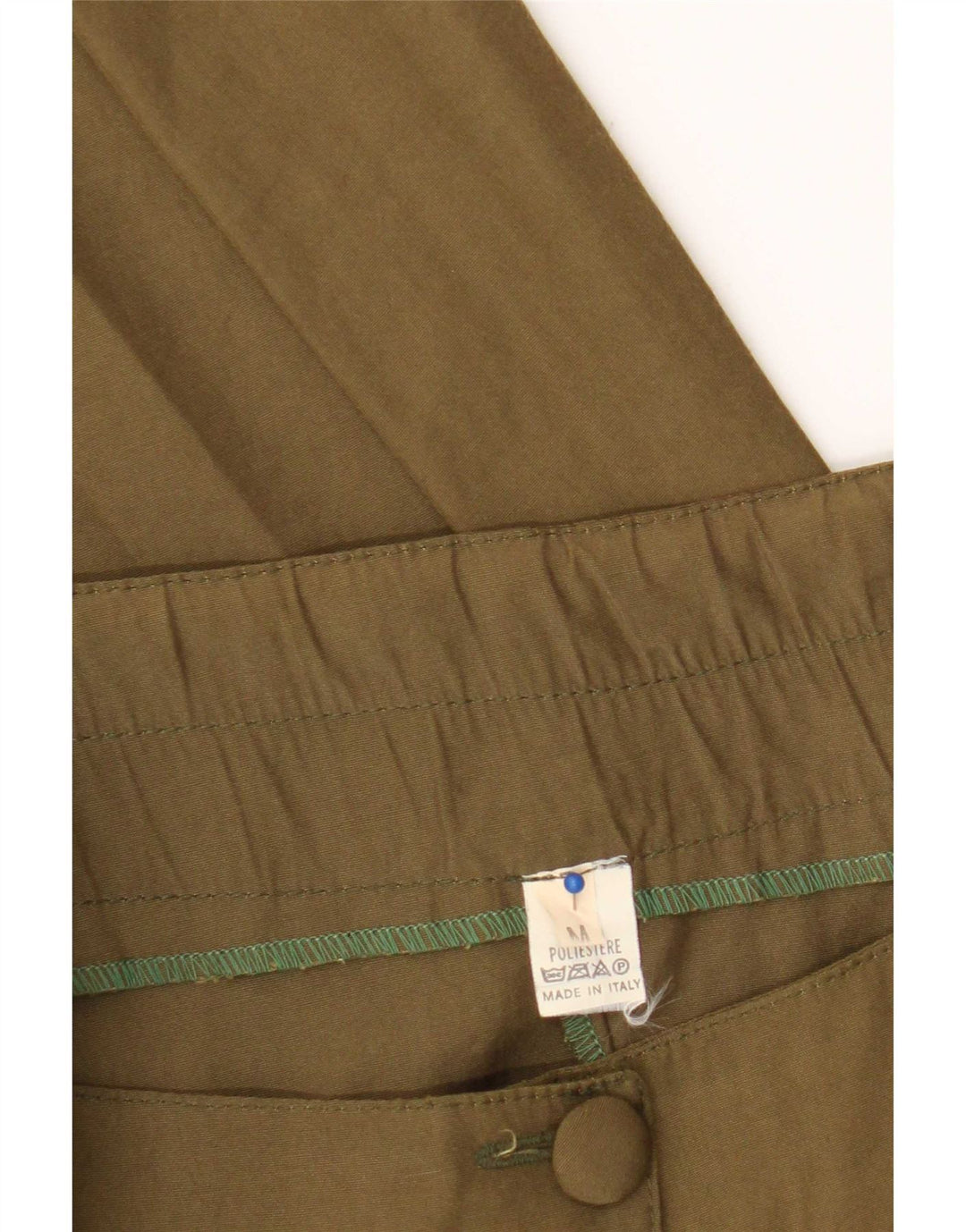 Vintage γυναικεία φούστα με φούστα Medium W30 Khaki Polyester
