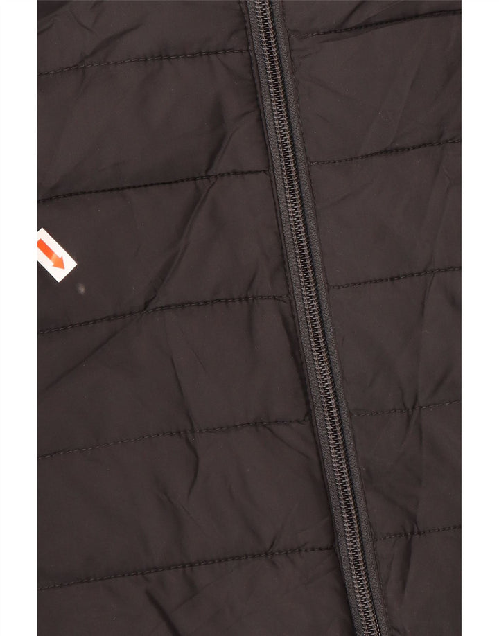 Μπουφάν QUIKSILVER για αγόρια με κουκούλα 13-14 ετών μεγάλο μαύρο
