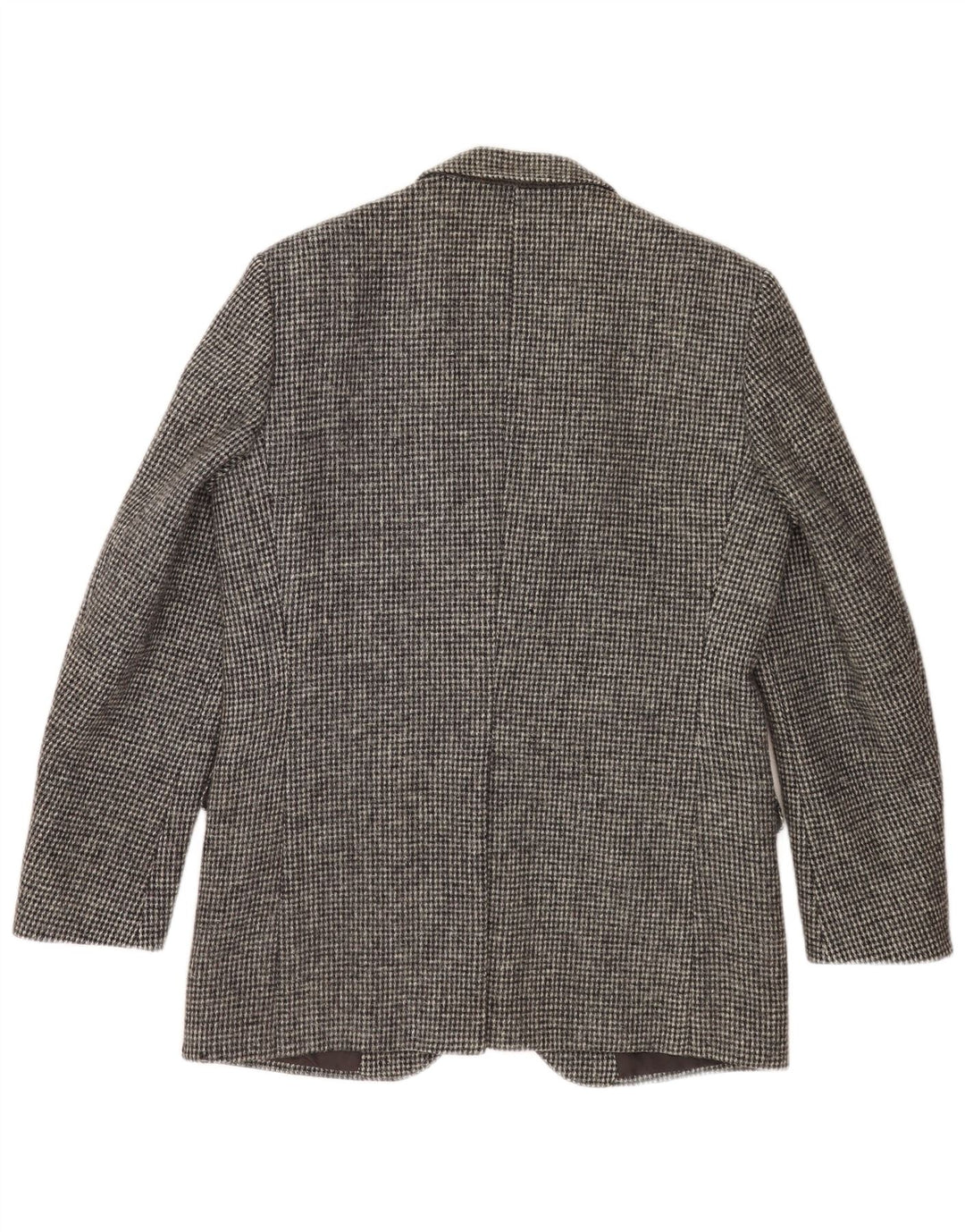 Ανδρικό μπουφάν Harris Tweed με 2 κουμπιά σακάκι UK 38 Medium Grey Check