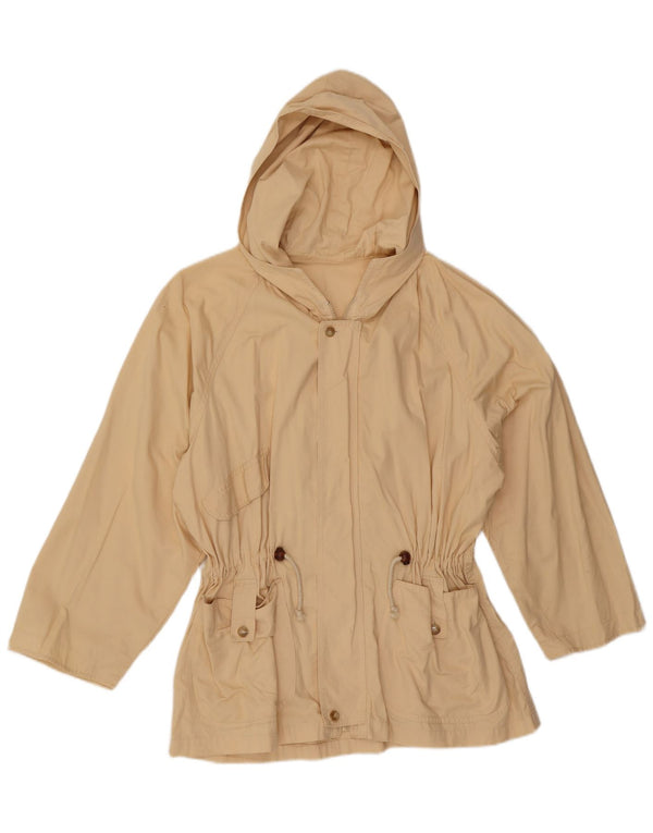 Vintage γυναικείο κουκούλα Utility Jacket UK 16 Large Beige
