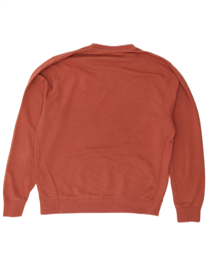 NIKE Mens Sweatshirt Jumper Medium Red Cotton