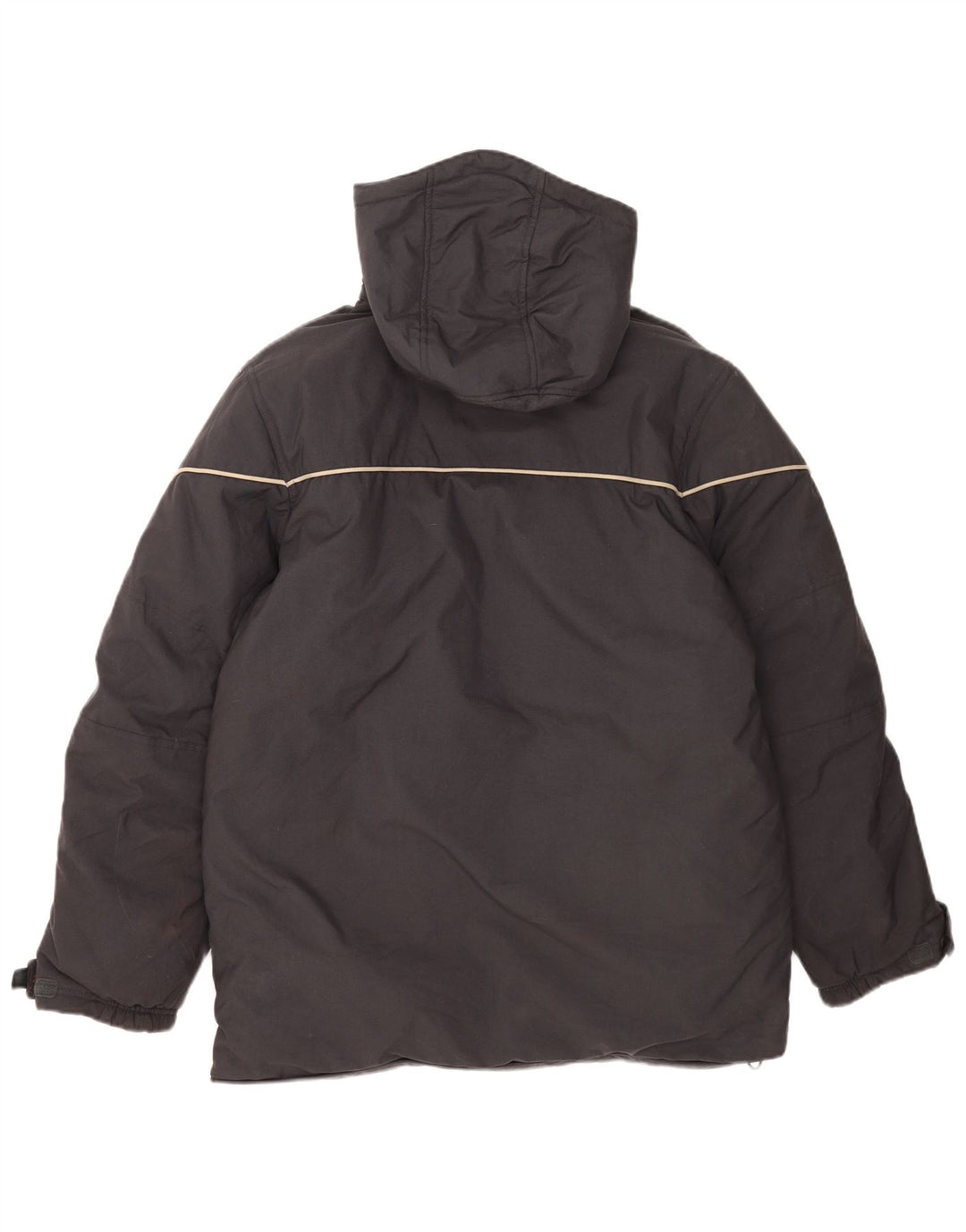 Ανδρικό μπουφάν Nike με κουκούλα UK 39/41 Medium Grey Nylon