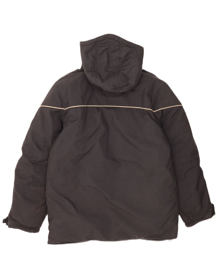 Ανδρικό μπουφάν Nike με κουκούλα UK 39/41 Medium Grey Nylon