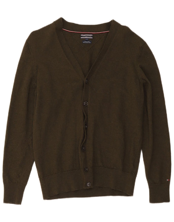 Γυναικεία ζακέτα Tommy Hilfiger UK 18 XL μαλλί χακί