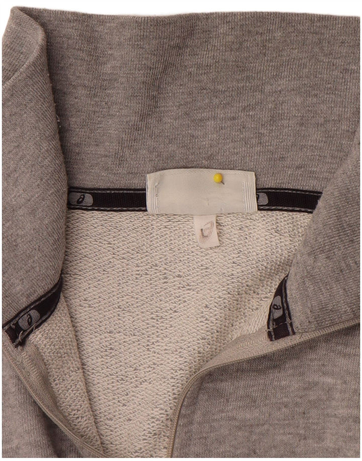 Ανδρικό φούτερ με φερμουάρ Asics Jumper Large Grey