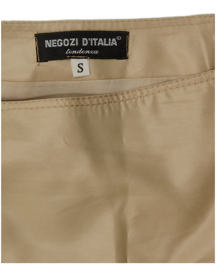 Vintage Γυναικεία Pencil Φούστα Small W28 Beige