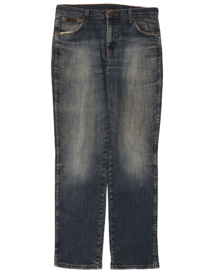 Ανδρικό τζιν ίσιο WRANGLER Texas Stretch W34 L32 Μπλε βαμβακερό