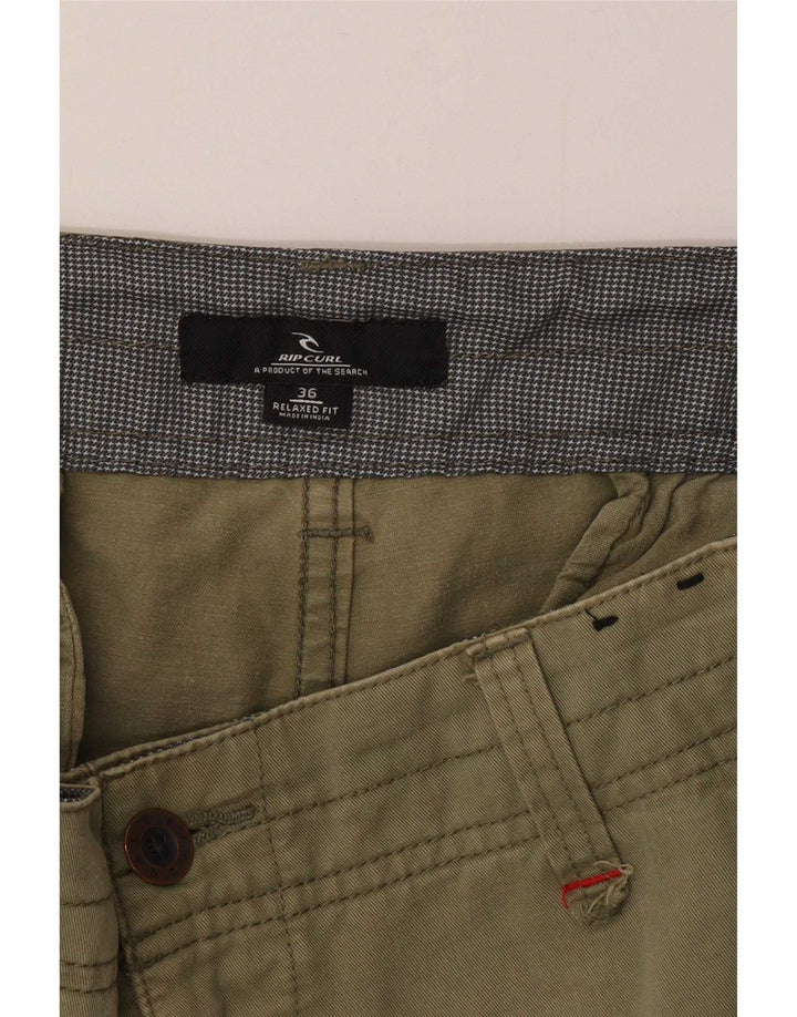 Rip Curl Ανδρικό σορτς Cargo με Χαλαρή Εφαρμογή W36 μεγάλο βαμβακερό χακί