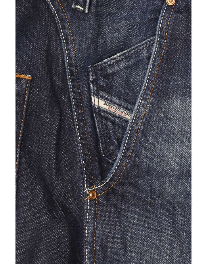 Diesel Ανδρικά τζιν Pheyo Distressed Straight W33 L34 Navy Blue Cotton
