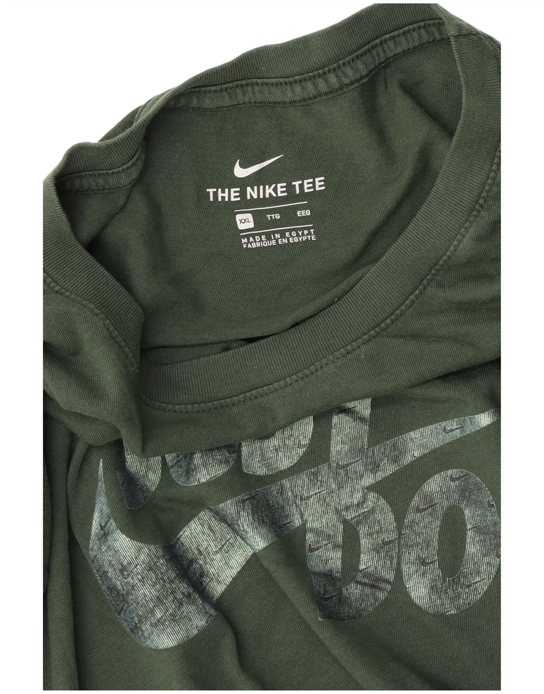 Ανδρικό γραφικό μπλουζάκι Nike 2XL πράσινο