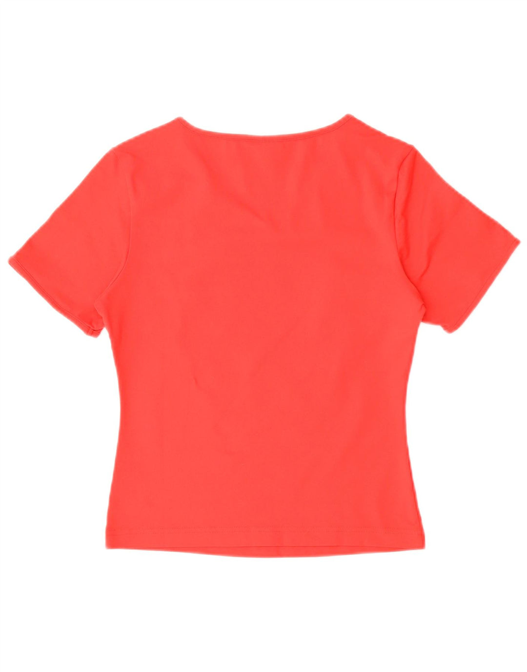 Γυναικείο T-Shirt Adidas Top UK 12 Μεσαίο κόκκινο πολυεστέρα