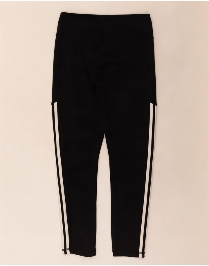 Γυναικείο κολάν Adidas Climalite UK 12 μεσαίο μαύρο πολυεστέρα