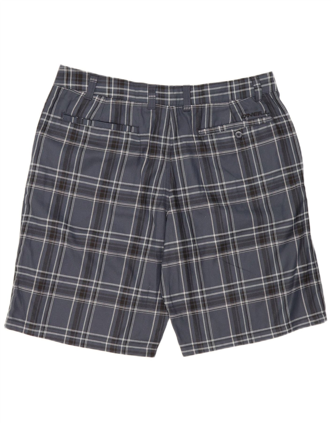 Ανδρικό σορτς Chino O'Neill W40 XL Navy Blue καρό πολυεστέρα