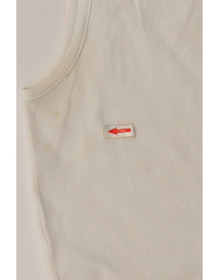 Γυναικείο Γιλέκο Lacoste Top Size 40 Μεσαίο Λευκό Βαμβακερό