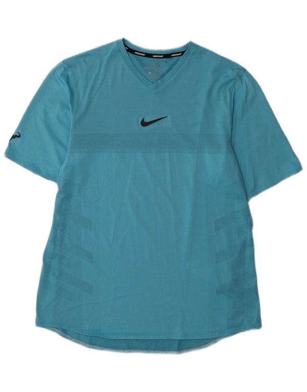 Ανδρικό μπλουζάκι Nike Dri Fit Top Large Blue Polyester