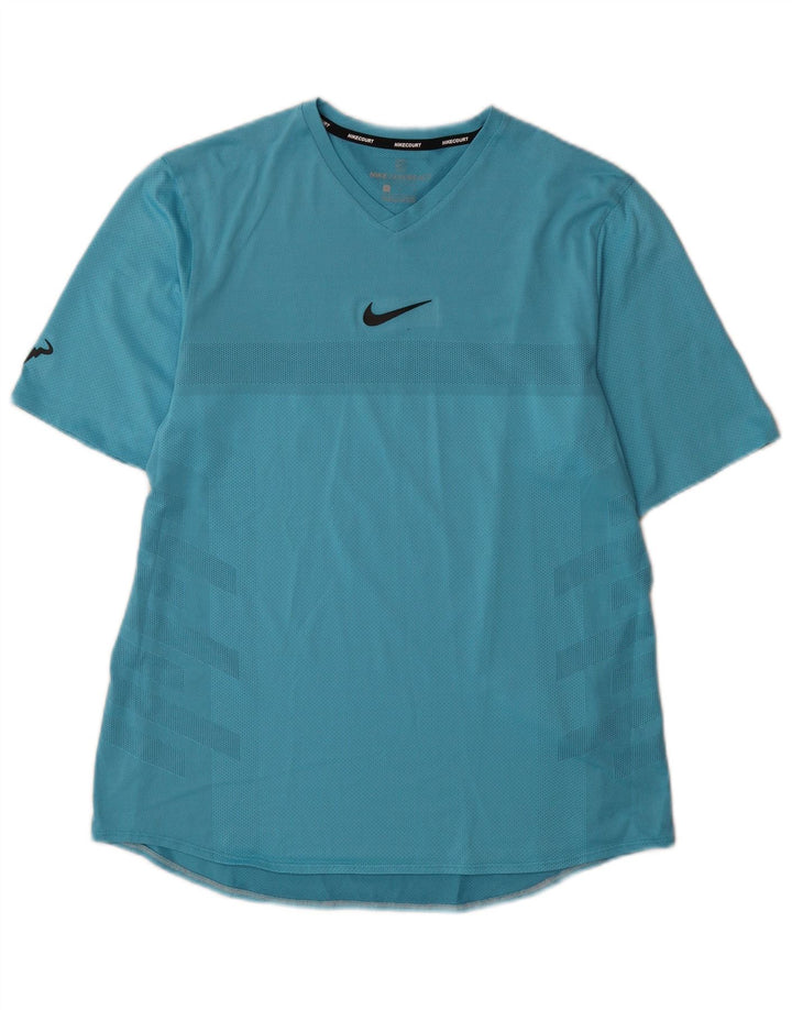Ανδρικό μπλουζάκι Nike Dri Fit Top Large Blue Polyester