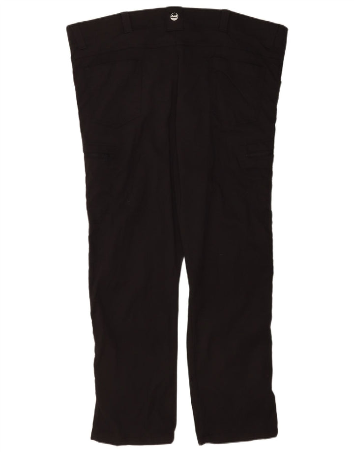 Ανδρικό παντελόνι Wrangler Straight Cargo W44 L30 Μαύρο νάιλον