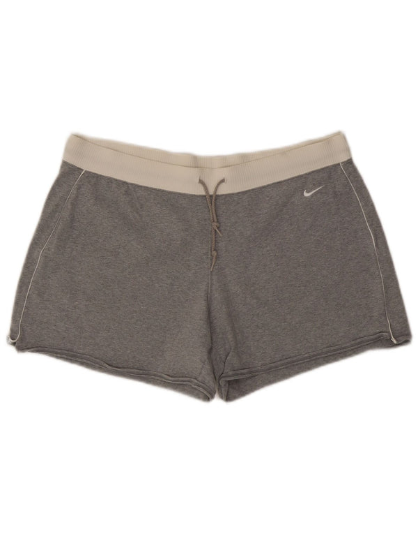 Γυναικείο αθλητικό σορτς Nike UK 16/18 XL σε γκρι χρώμα
