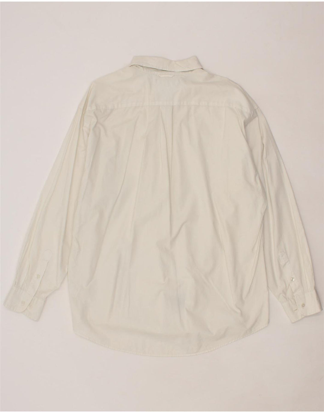 TOMMY HILFIGER Mens Shirt XL White Cotton Vintage Tommy Hilfiger and Second-Hand Tommy Hilfiger from Messina Hembry 