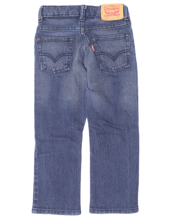 Levi's Boys 511 Slim Jeans 3-4 ετών W20 L18 Μπλε βαμβακερό