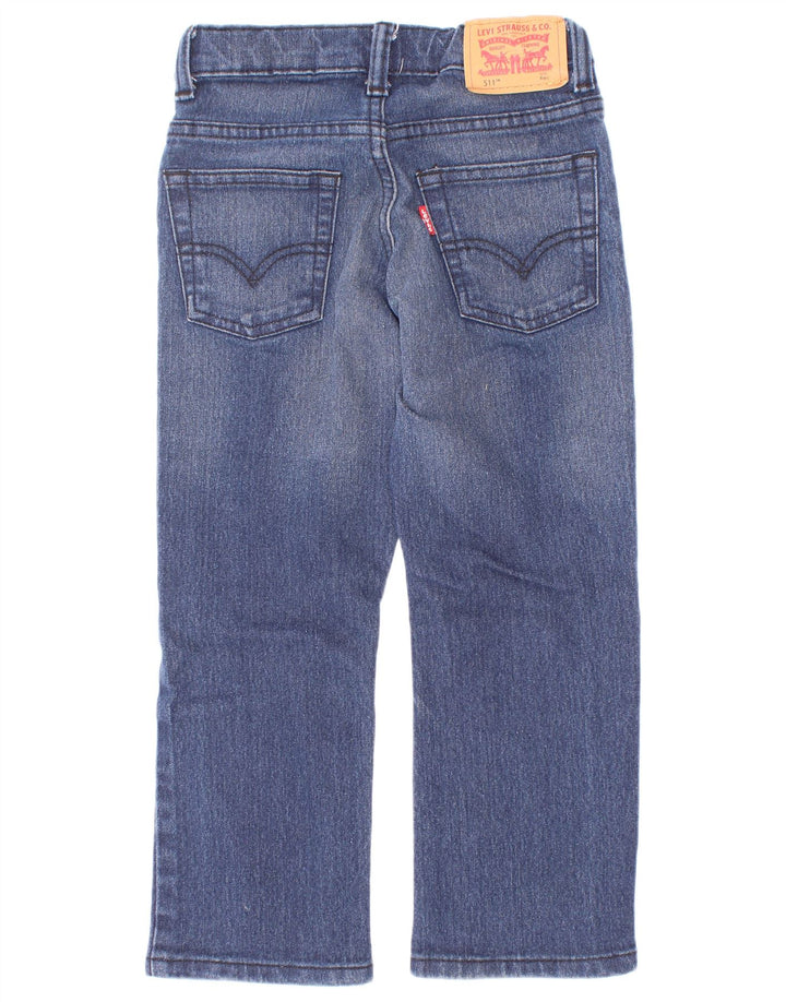 Levi's Boys 511 Slim Jeans 3-4 ετών W20 L18 Μπλε βαμβακερό