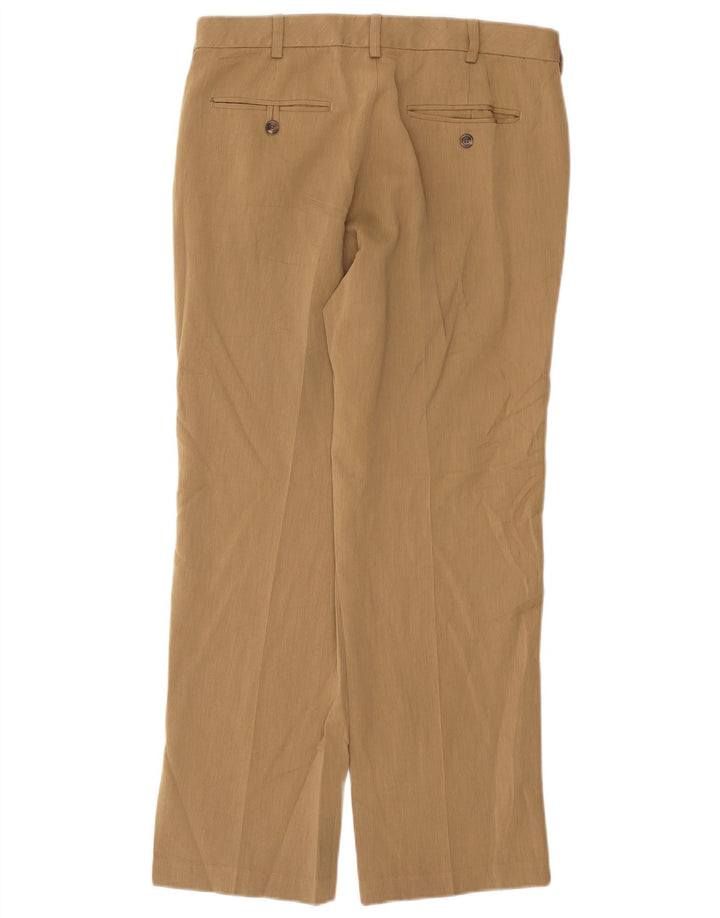 Ανδρικό ίσιο παντελόνι Chino Izod W32 L30 Beige Polyester