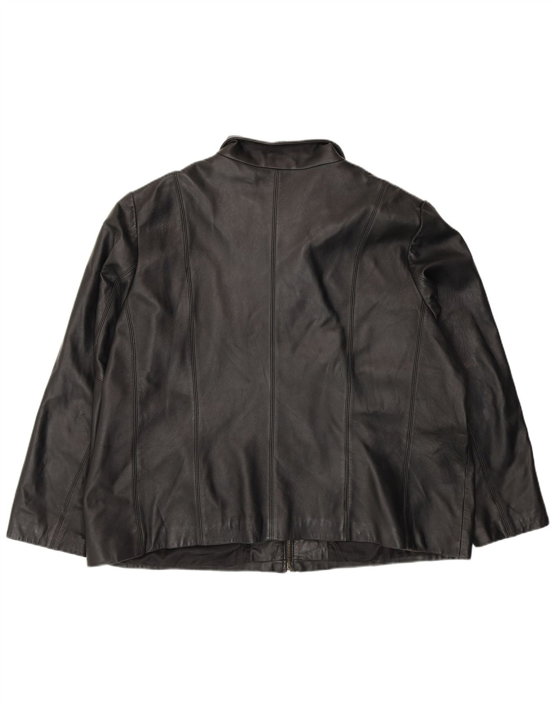 Colebrook Γυναικείο Δερμάτινο Μπουφάν UK 22 3XL Μαύρο Δερμάτινο