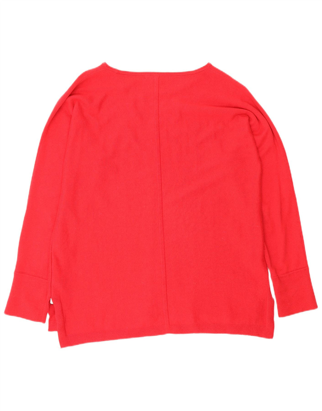 White Stuff Γυναικείο πουλόβερ με λαιμόκαυστο UK 12 μεσαίο κόκκινο βαμβακερό