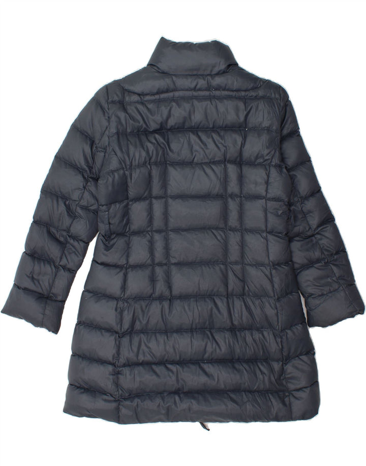 PINKO Womens Padded Coat UK 14 Large Navy Blue Polyamide Vintage Pinko and Second-Hand Pinko from Messina Hembry 