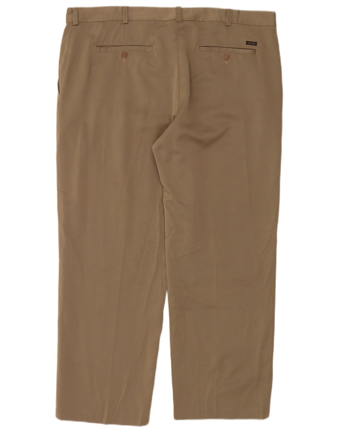 Ανδρικό ίσιο παντελόνι Chino Izod W42 L30 Beige Polyester
