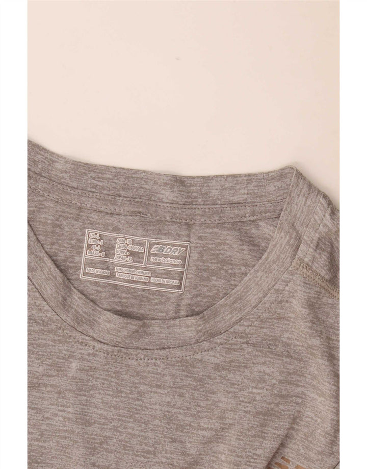 Ανδρικό T-Shirt New Balance Top Large Grey Flecked