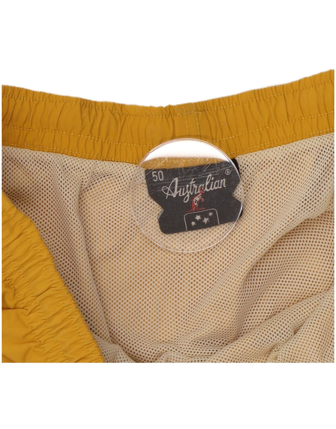 Ανδρικό σορτς κολύμβησης AUSTRALIAN L'ALPINA IT 50 Medium Yellow Polyamide