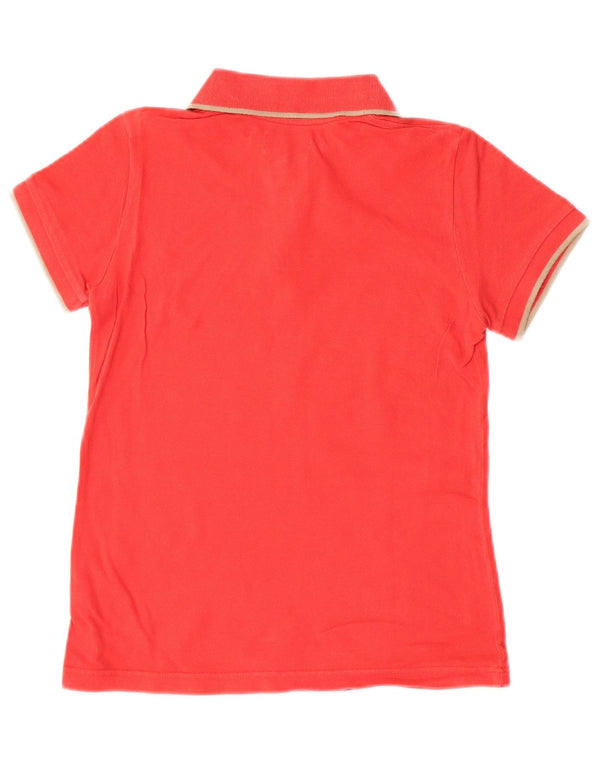 Best Company Γυναικείο Πόλο Μπλουζάκι UK 10 Small Red Cotton