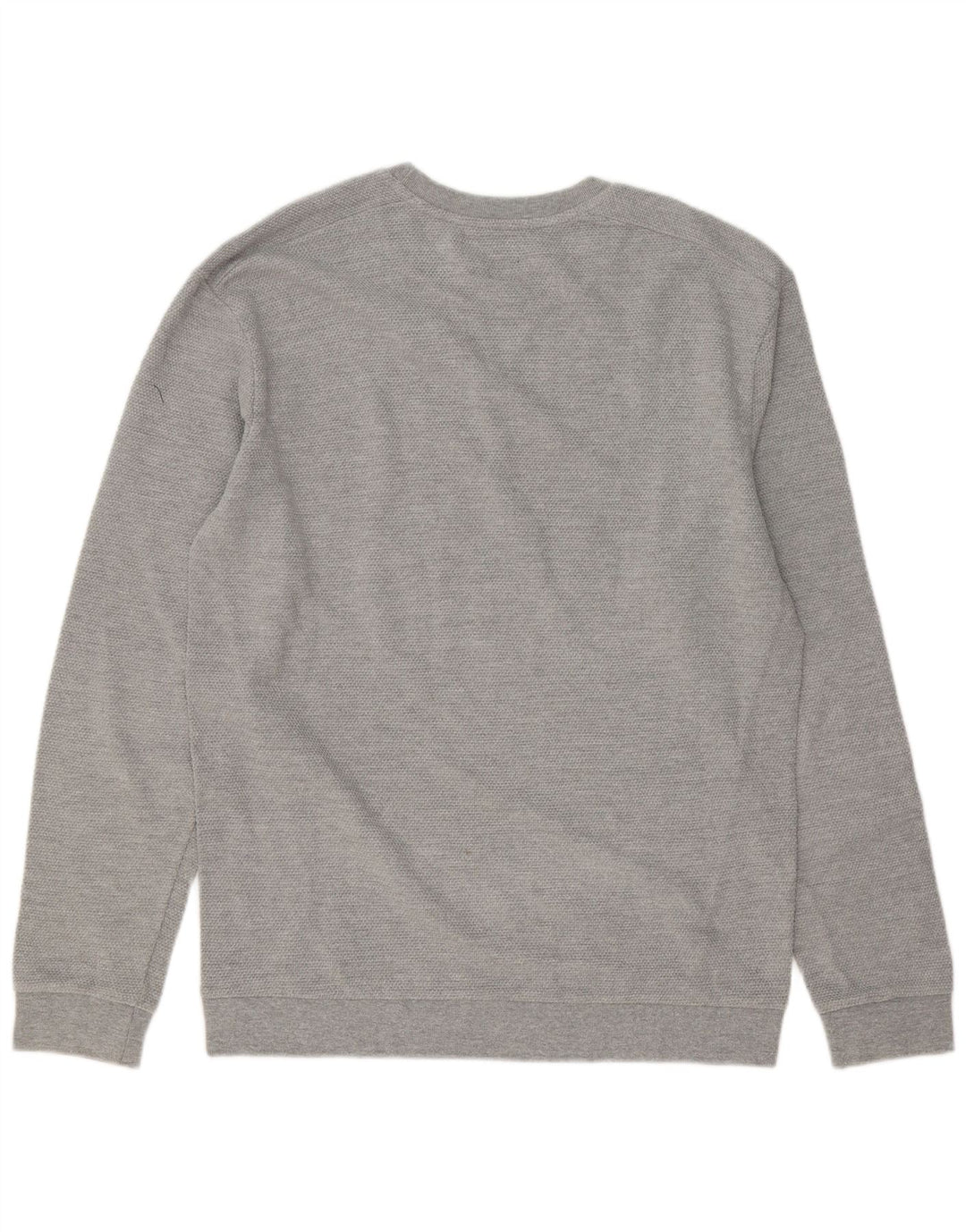 Ανδρικό πουλόβερ Zara Crew Neck Jumper XL Γκρι βαμβακερό