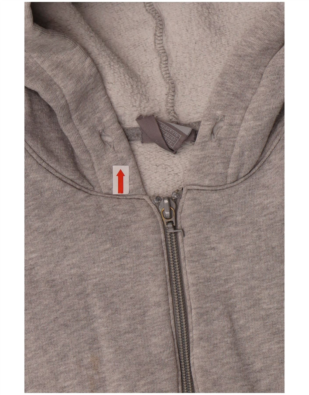 Ανδρικό πουλόβερ με κουκούλα με φερμουάρ Nike UK 39/41 Μεσαίο μαύρο χρώμα