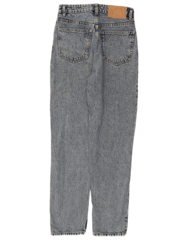 Zara Γυναικείο Tapered Jeans EU 34 2XS W24 L27 Μπλε βαμβακερό