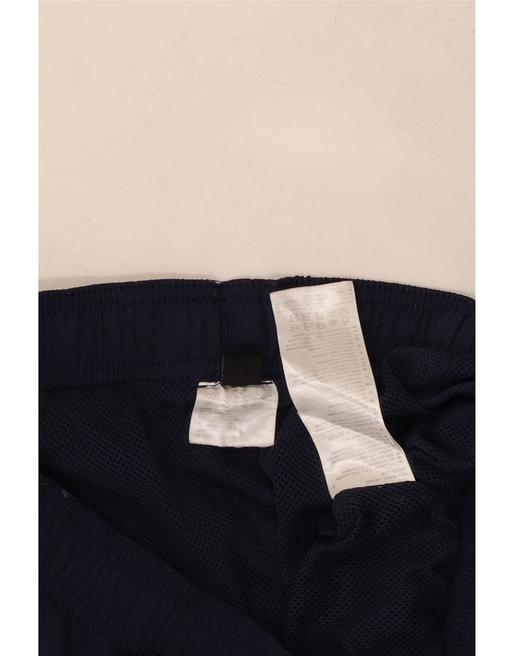 ARENA Mens Graphic Sport Shorts Medium  Navy Blue Polyester Vintage Arena and Second-Hand Arena from Messina Hembry 